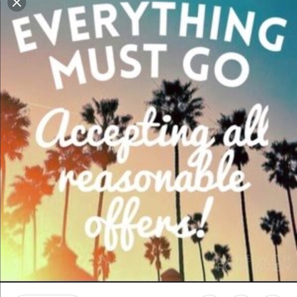 Everything must go!!!!